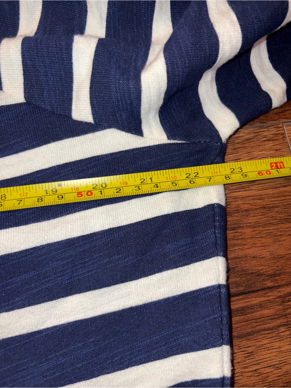 J. Crew Vintage cotton terry crewneck pullover in stripe - Small - Picture 12 of 13